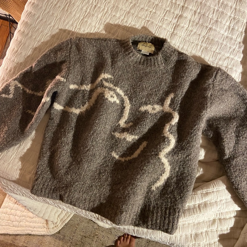 Paloma Wool Anita Sweater in Taupe